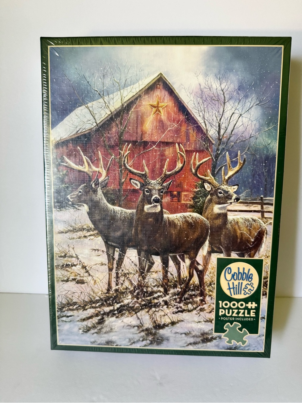 Cobble Hill 1000 Piece Puzzle Deer Buck New Unopened